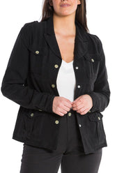 VINTAGE FITTED JACKET - CAVIAR - Da-Nang